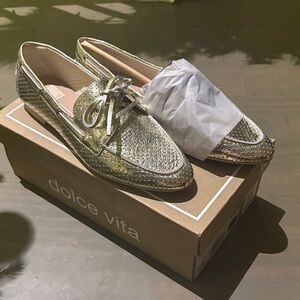Dolce Vita Metallic Gold Women's Flats